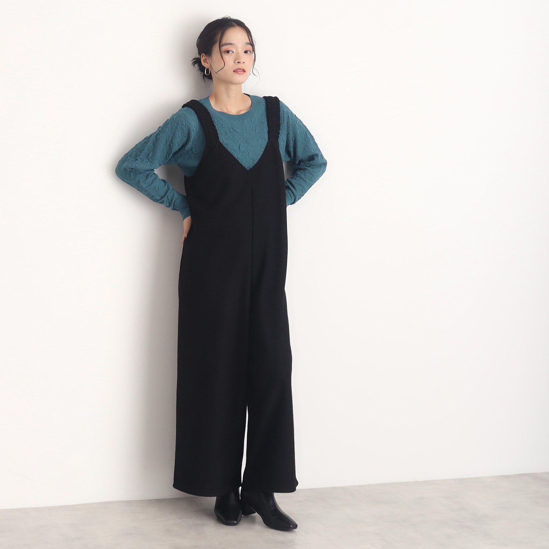 THE SHOP TK「【毛玉になりにくい/洗える】ふくれジャガードニット」|ニット・セーター|