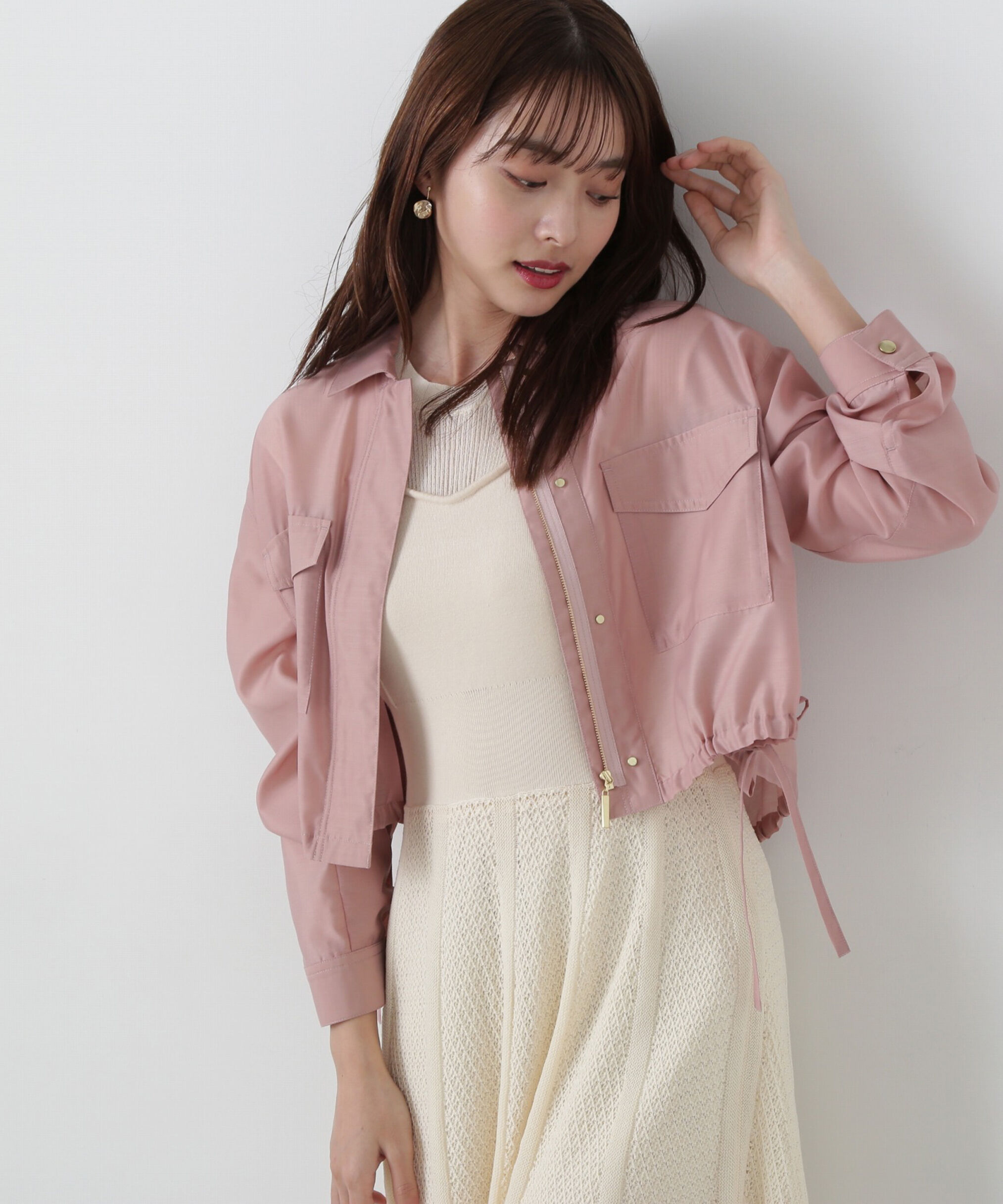 PROPORTION BODY DRESSING「シアーブルゾン」|ブルゾン・スタジャン|