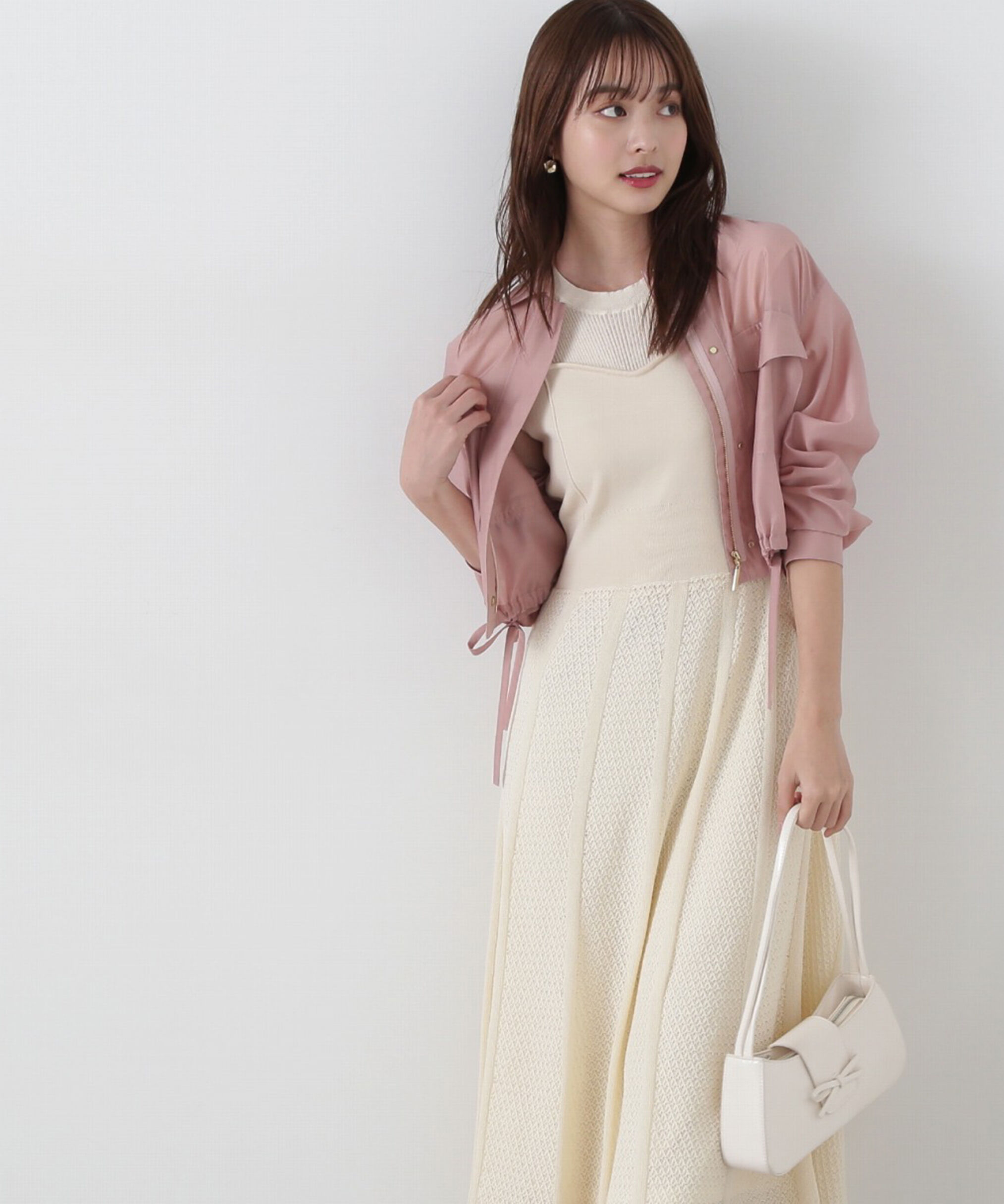 PROPORTION BODY DRESSING「シアーブルゾン」|ブルゾン・スタジャン|