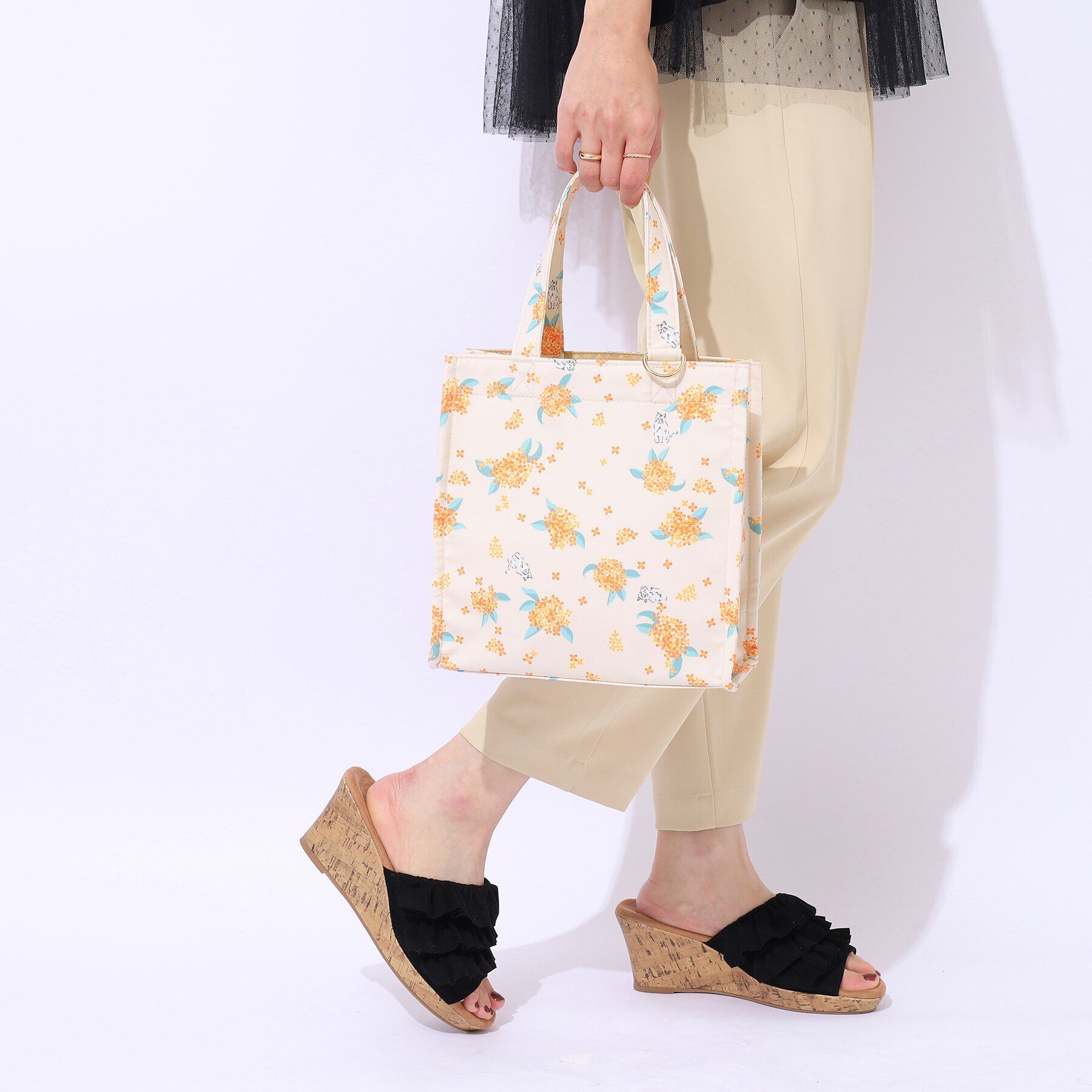 SHOO･LA･RUE「【金木犀】ミニトートバッグ」|トートバッグ|