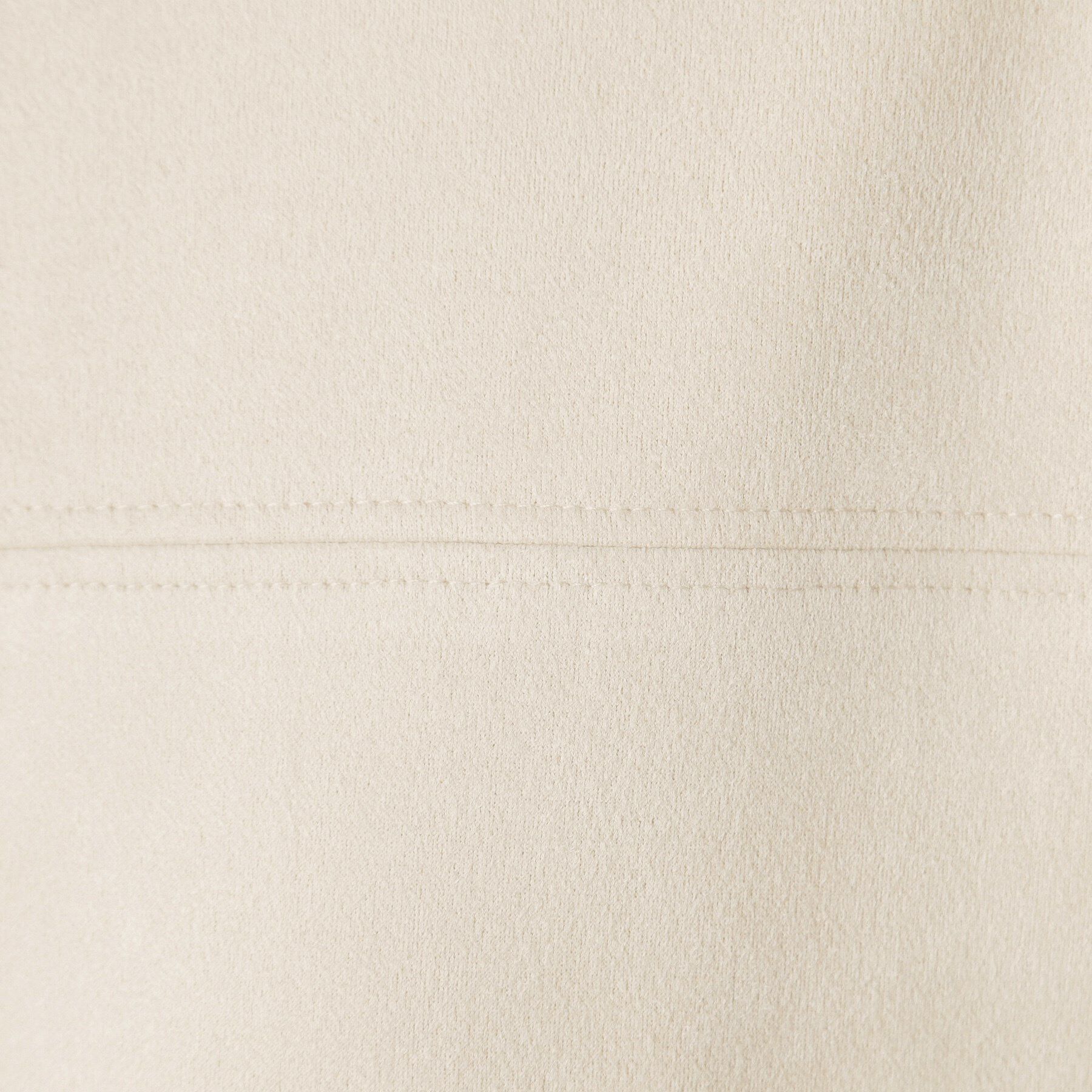 ITS&rsquo;DEMO「【通勤】カットフェイクスエードコート」|ノーカラーコート|