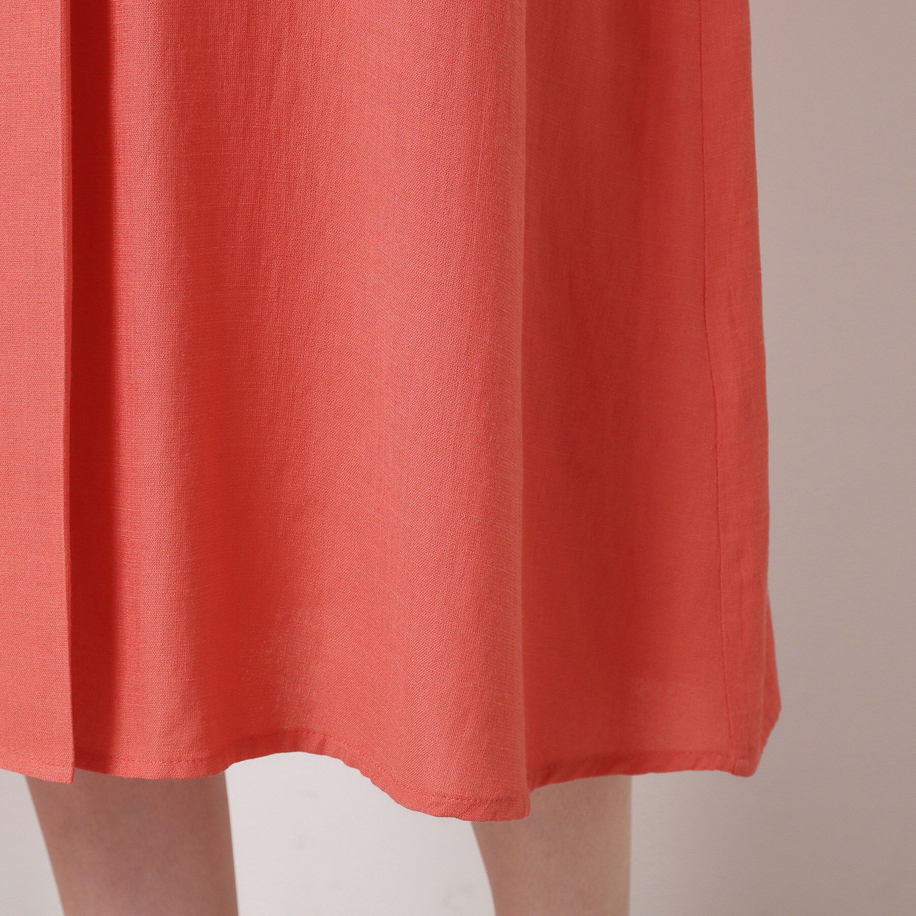 ITS&rsquo;DEMO「【接触冷感／手洗い可】強撚スラブスキッパーワンピース」|ワンピース|