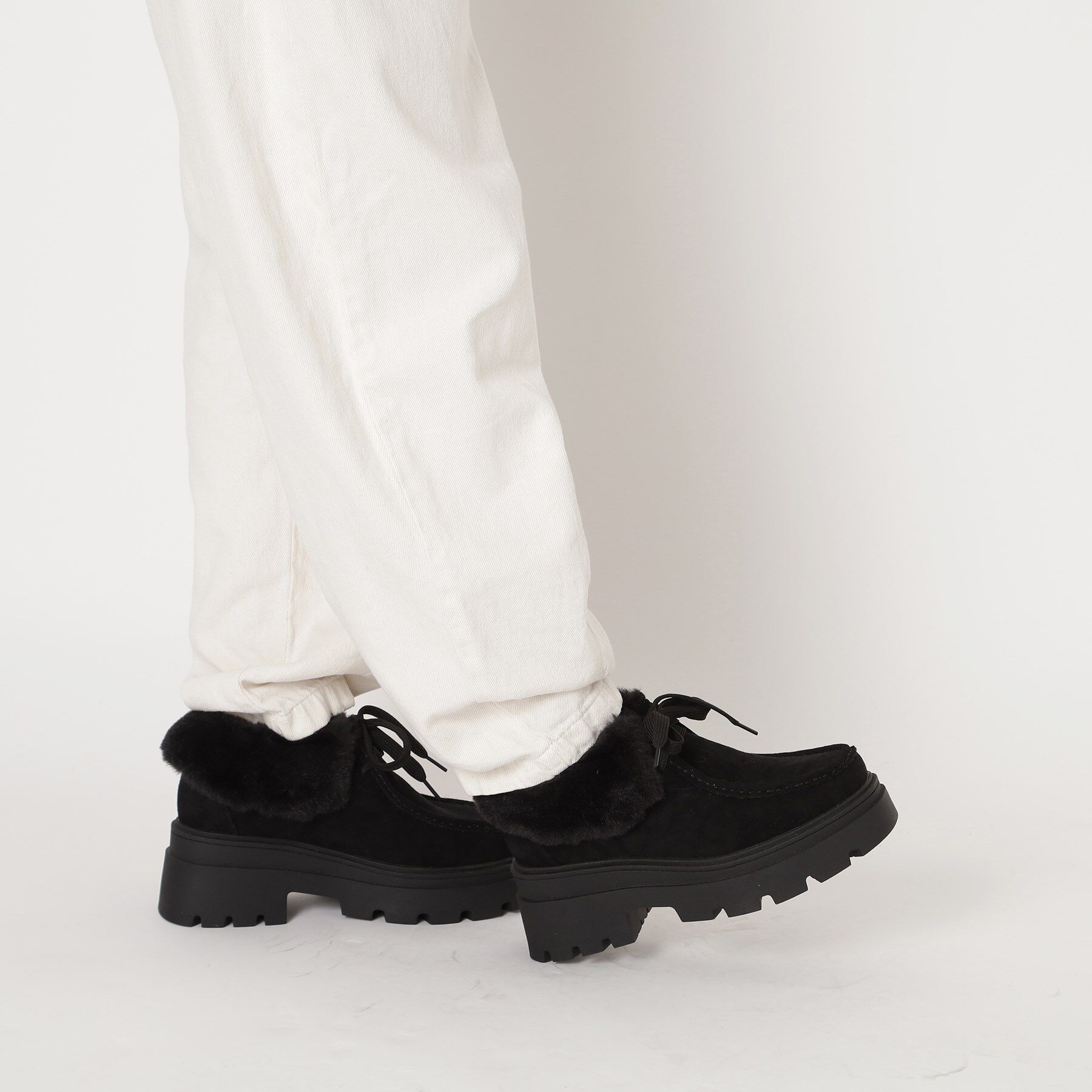 ESPERANZA「ボアモカシンブーツ【ESPERANZA_blanca】」|ショートブーツ|