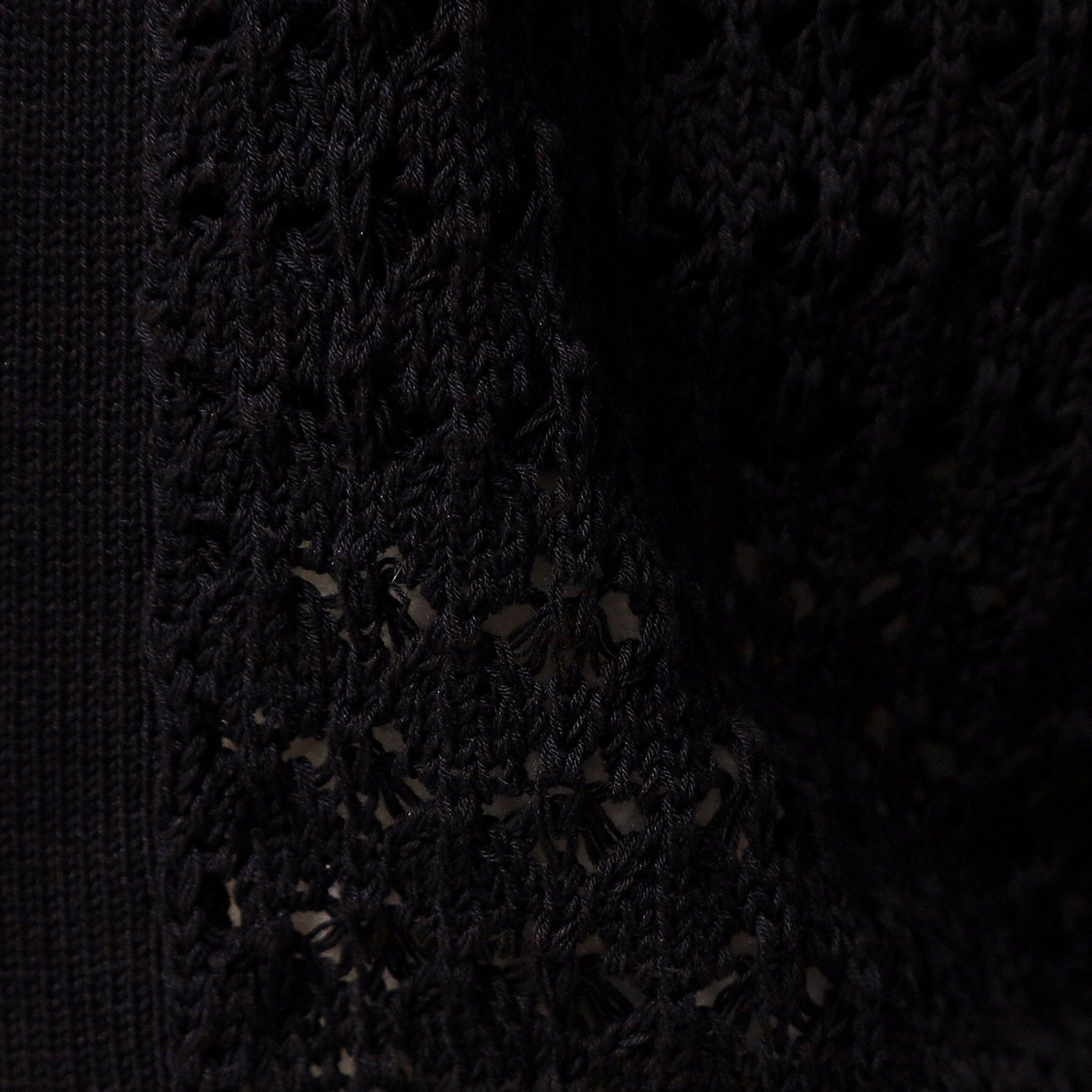 SunaUna「【SS～Lサイズ展開／透かし編み】ショート丈ボレロ」|カーディガン|