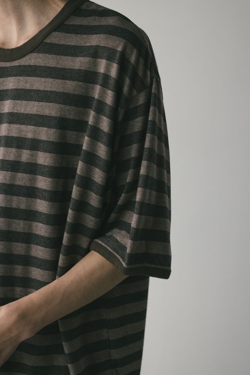 STYLEMIXER「ガーメントダイボーダーT」|Tシャツ・カットソー|