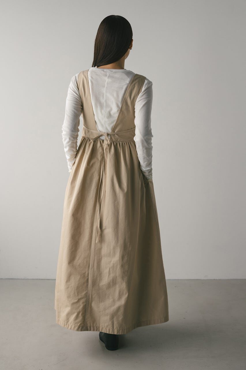 STYLEMIXER「ディープVジャンパースカート」|ワンピース|