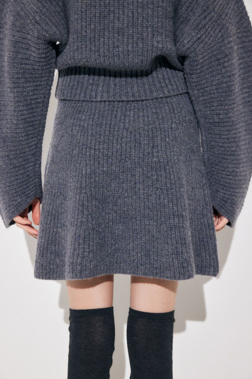 MOUSSY「WOOL KNIT ミニスカート」|スカート|