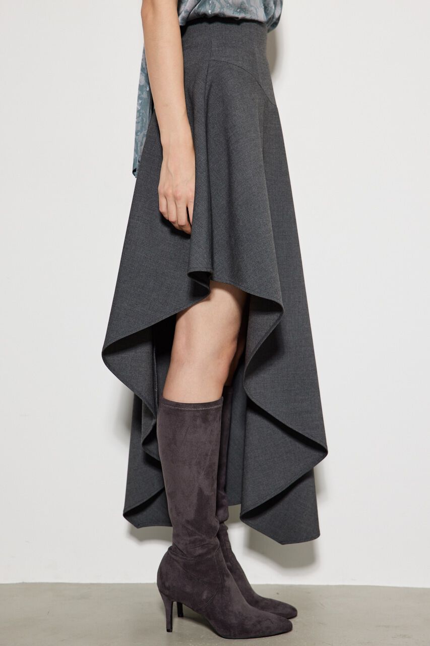 rienda「バイアスカットヘムJ/W SK」|スカート|