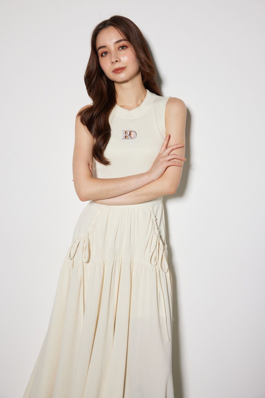 rienda「RDロゴカットコンビワンピース」|ワンピース|