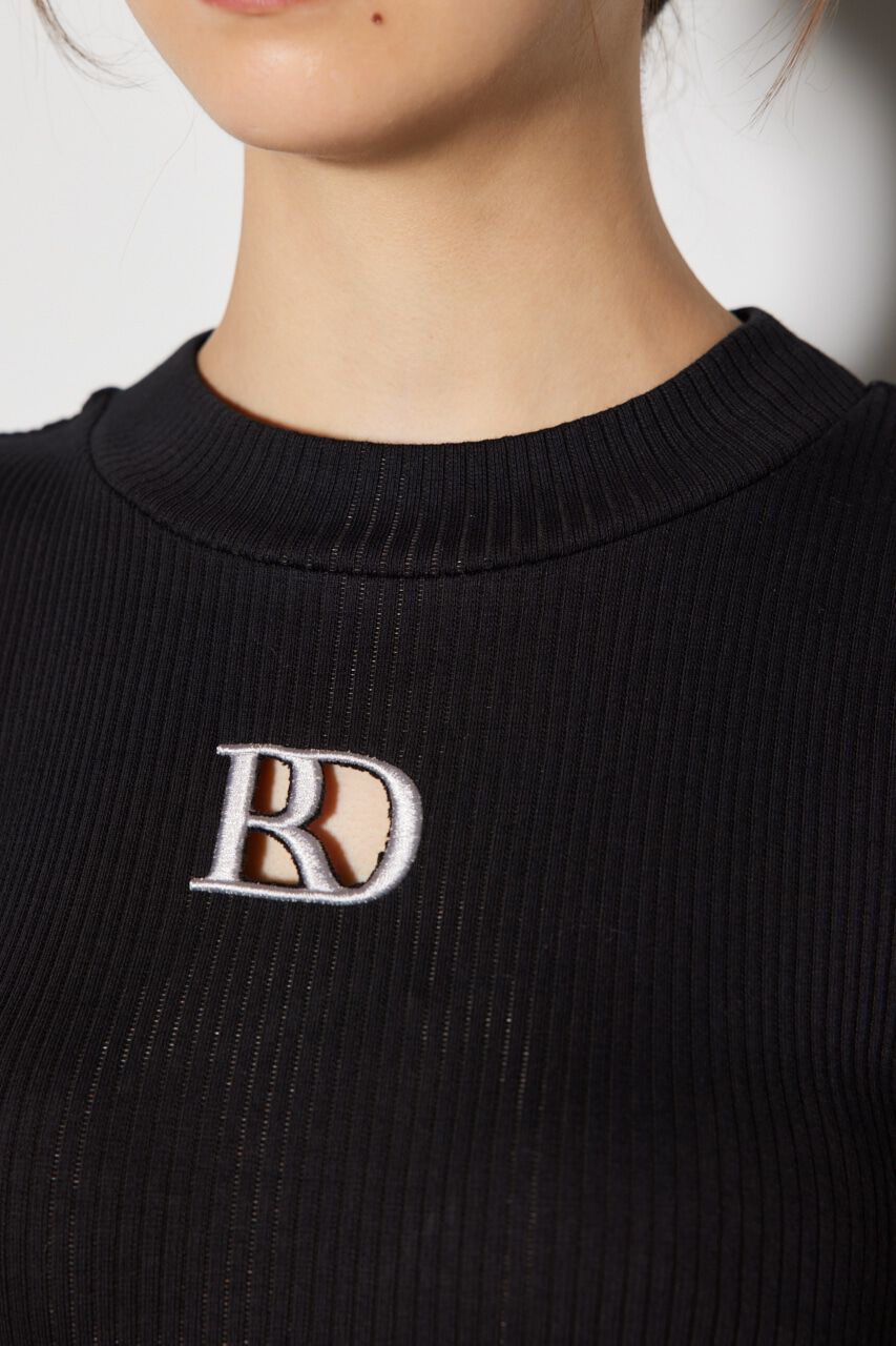 rienda「RDロゴカットコンビワンピース」|ワンピース|