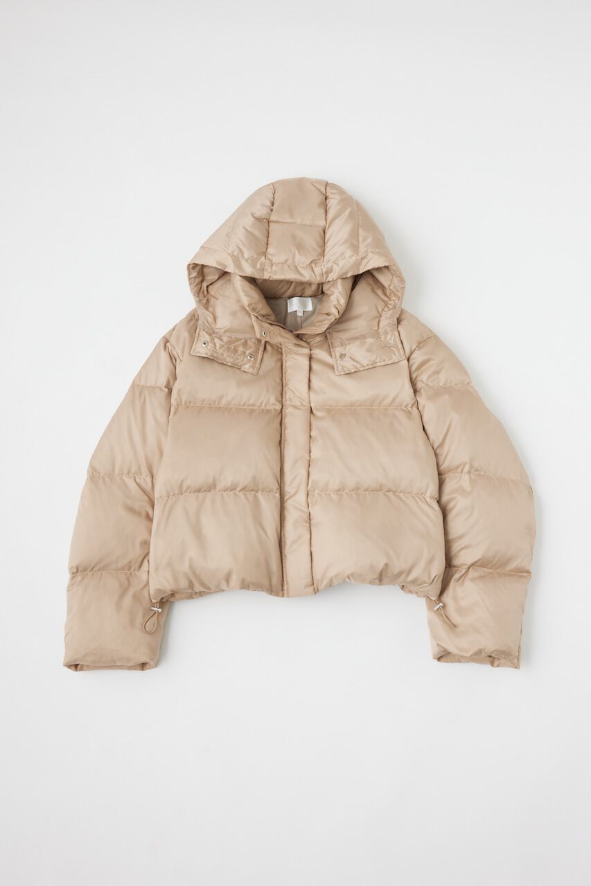 rienda「フード付きショートダウンジャケット」|その他|