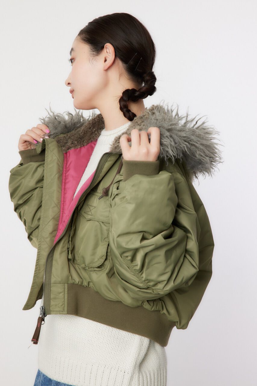 RODEO CROWNS「ショートN2-Bブルゾン」|ブルゾン・スタジャン|