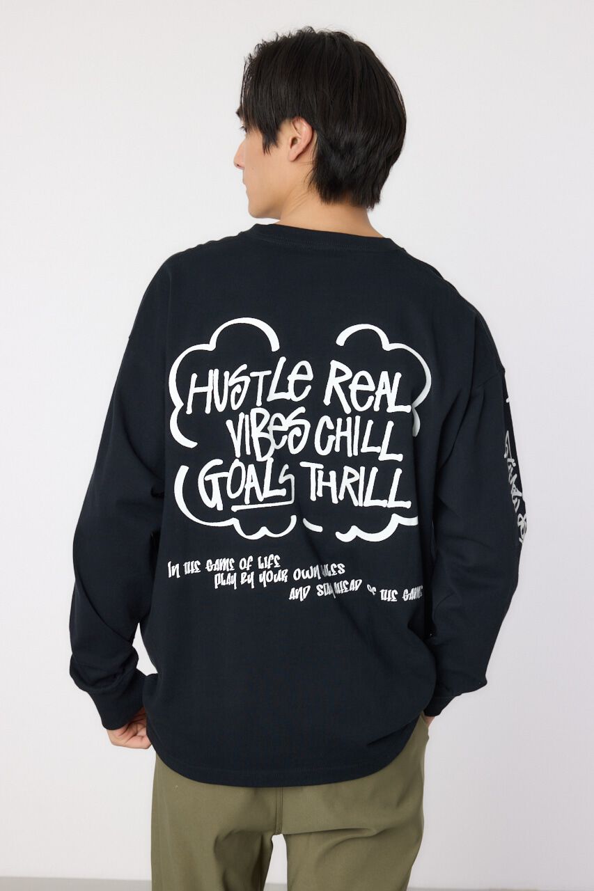 RODEO CROWNS「ランダムスケッチロングスリーブTシャツ」|Tシャツ・カットソー|