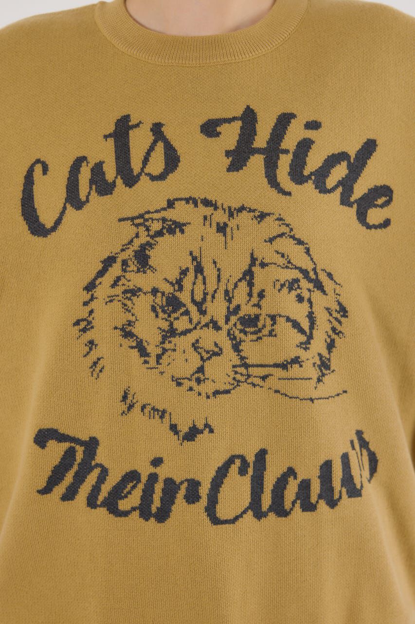 RODEO CROWNS「アニマルジャガードニットトップス」|ニット・セーター|