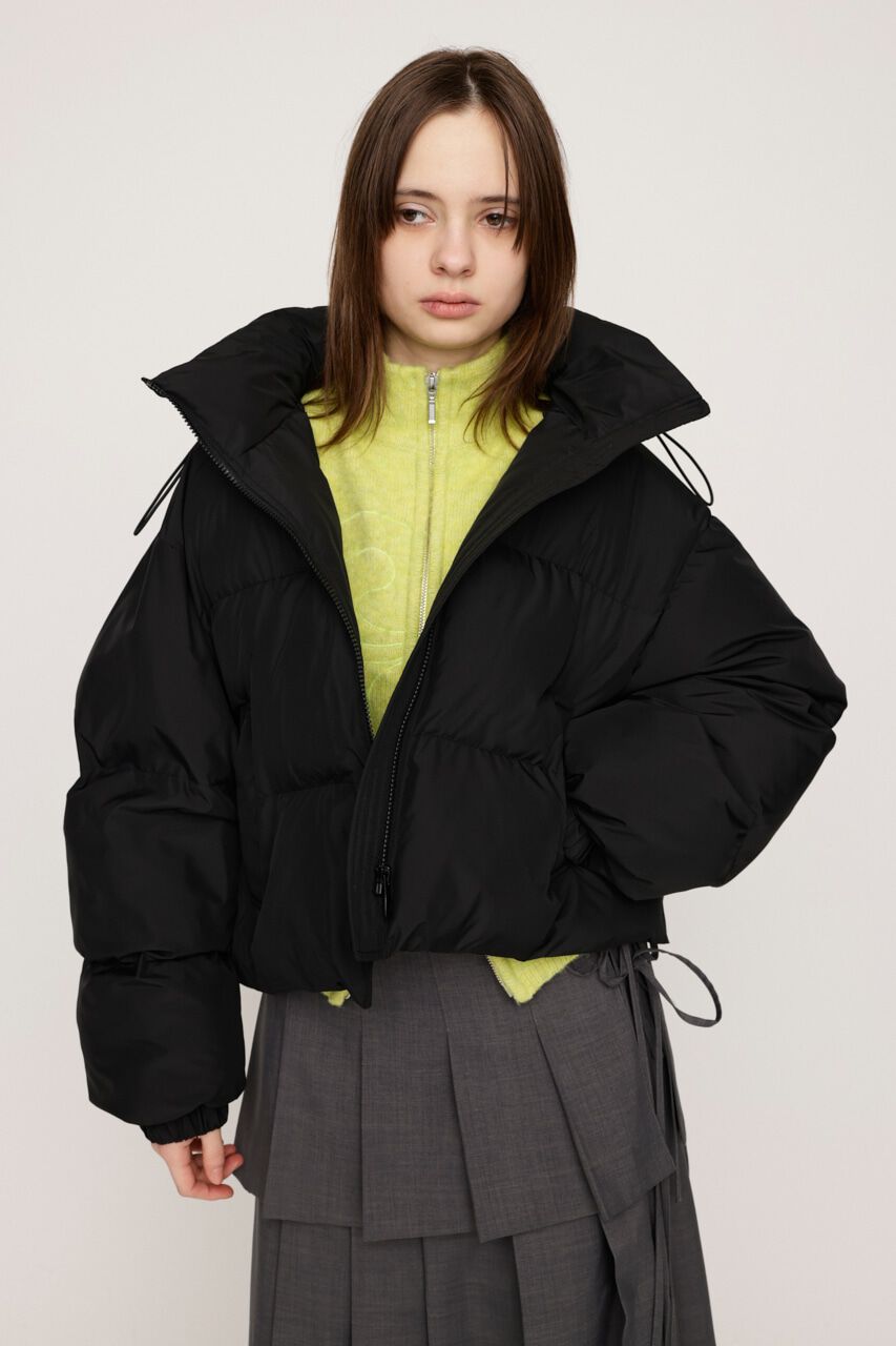 SLY「2WAY PUFF ジャケット」|ブルゾン・スタジャン|BLK
