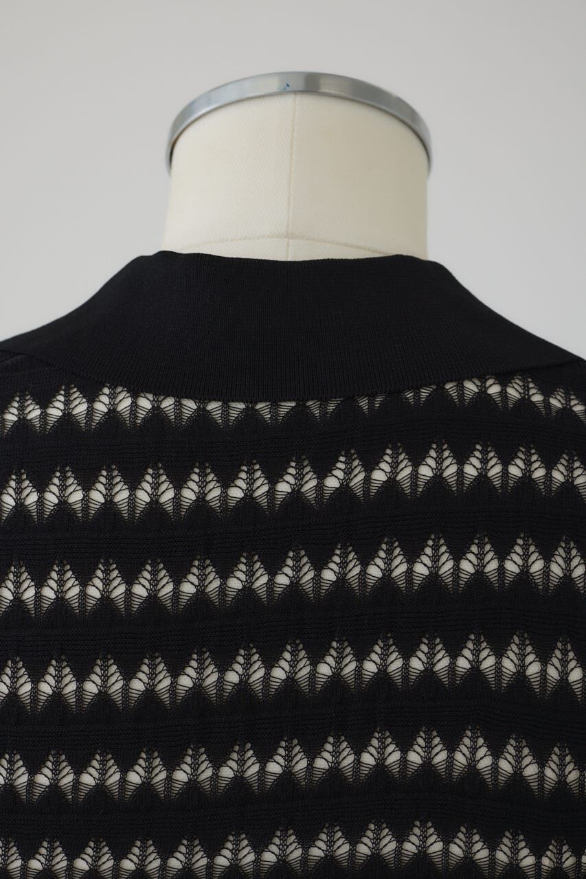 RIM.ARK 「Crochet collar knit tops」|ニット・セーター|