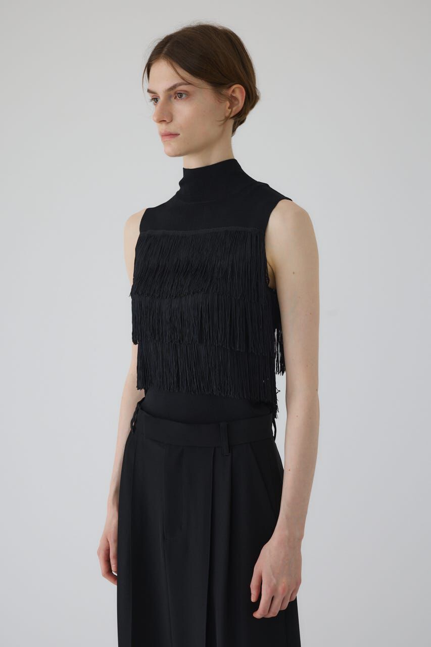RIM.ARK 「Fringe N/S knit tops」|ニット・セーター|