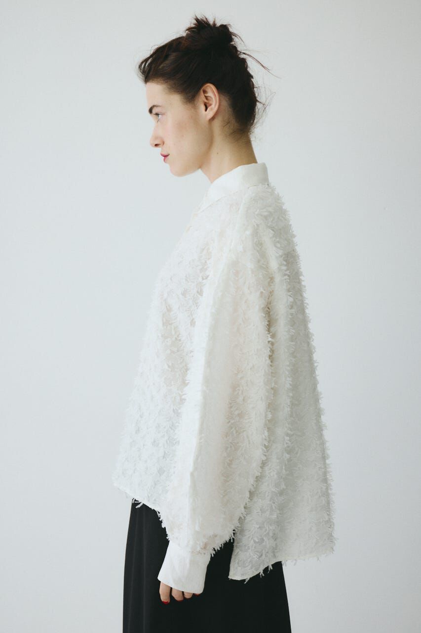 HeRIN.CYE「［予約］Cut jacquard shirt」|シャツ・ブラウス|