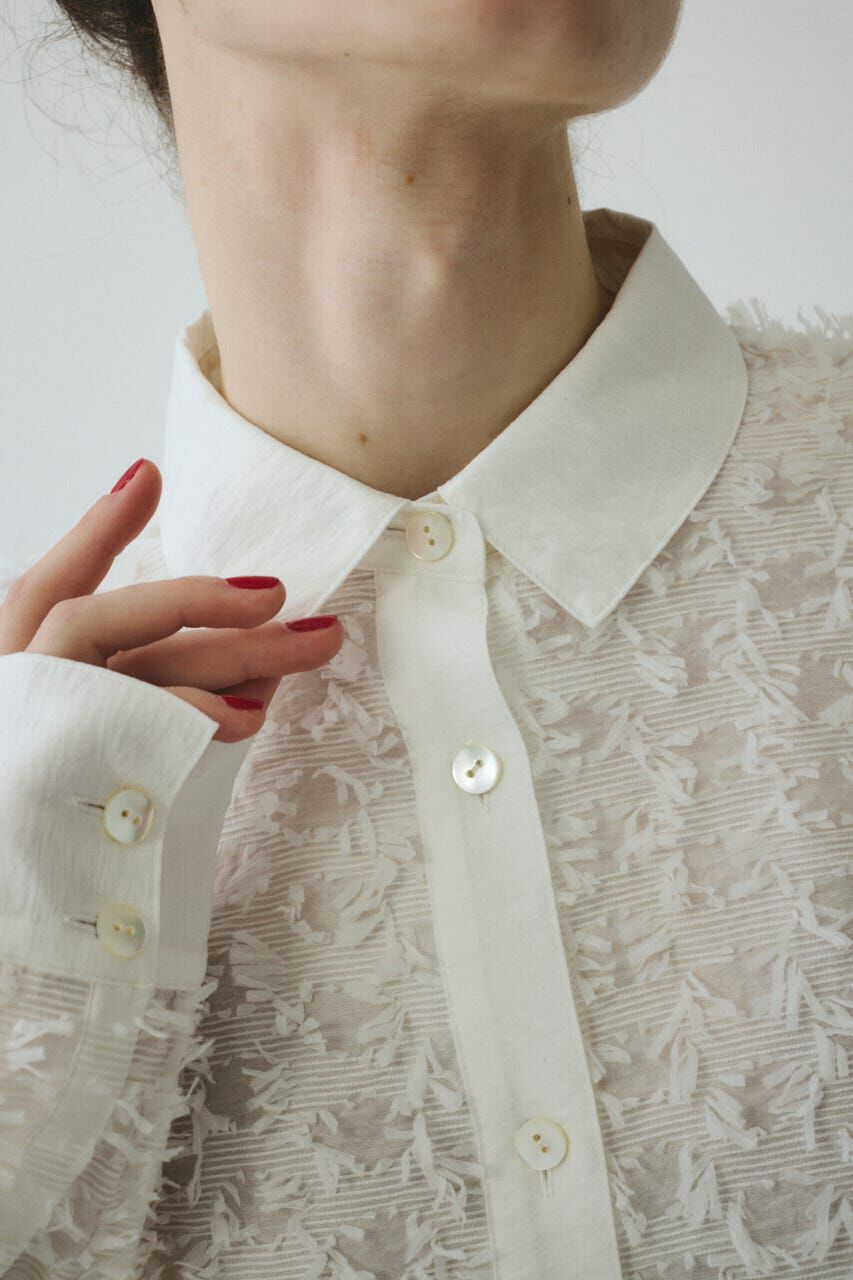 HeRIN.CYE「［予約］Cut jacquard shirt」|シャツ・ブラウス|