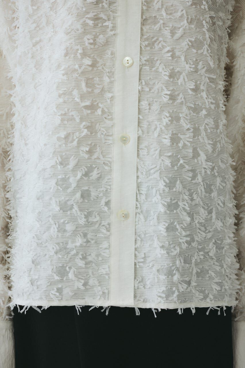 HeRIN.CYE「［予約］Cut jacquard shirt」|シャツ・ブラウス|