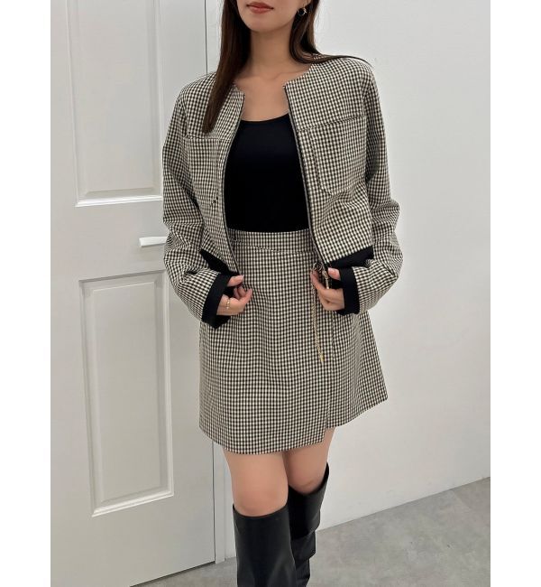 dazzlin「【SETUP】レディミニスカート※セットアップ対応」|スカート|