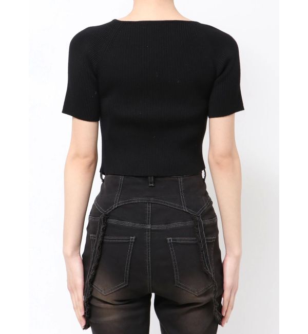 EMODA「スキンラインショートスリーブニット」|ニット・セーター|