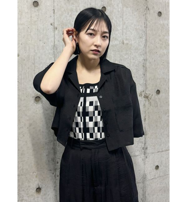 MURUA「オープンカラーシアーシャツ」|シャツ・ブラウス|