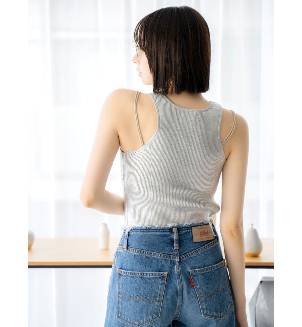Ungrid「アメスリニットタンクトップ」|ニット・セーター|