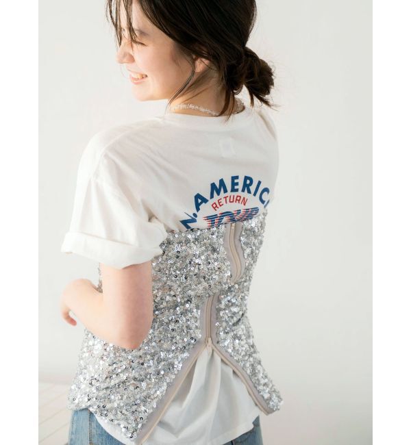 Ungrid「スパンコールビスチェ」|チューブトップ|