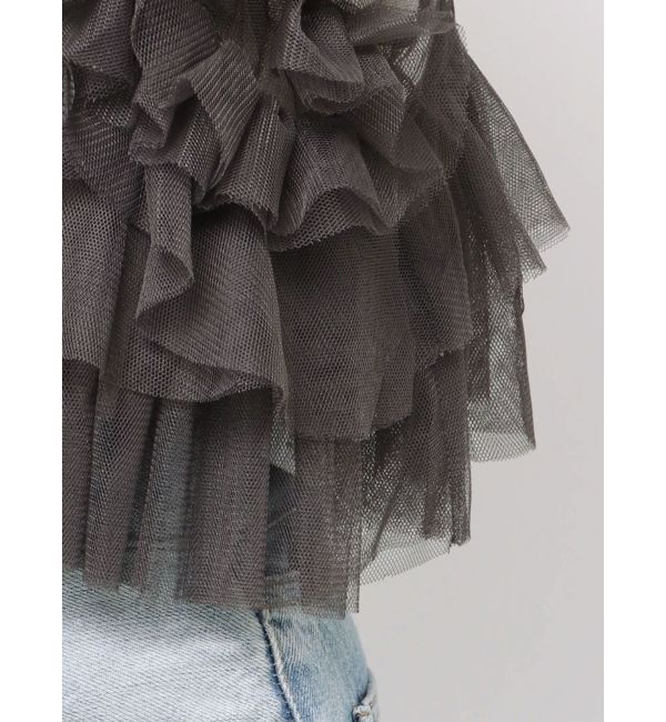 Ungrid「チュールデザイントップス」|キャミソール|