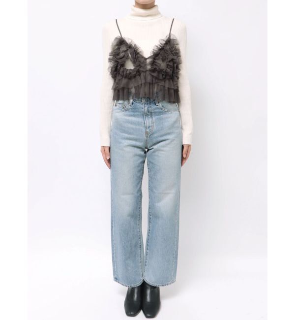 Ungrid「チュールデザイントップス」|キャミソール|