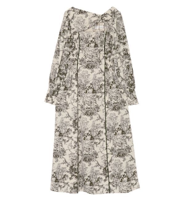 LAGUNAMOON「デコルテカッティングジュイワンピース」|ワンピース|