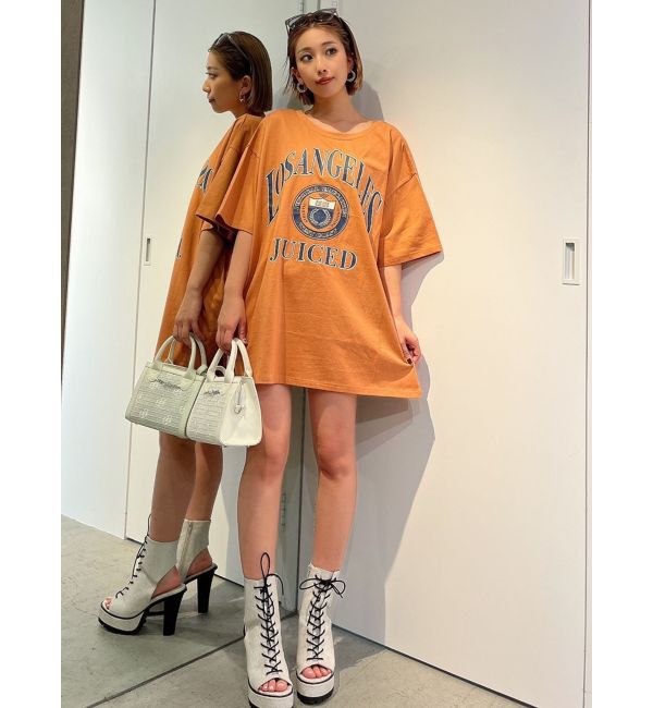 GYDA「タンクソールレースアップオープンショートブーツ」|ショートブーツ|