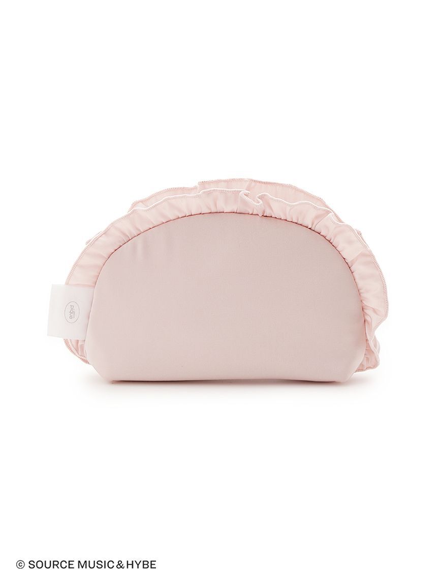 gelato pique「【LE SSERAFIM】サテンフリルポーチ」|ポーチ|