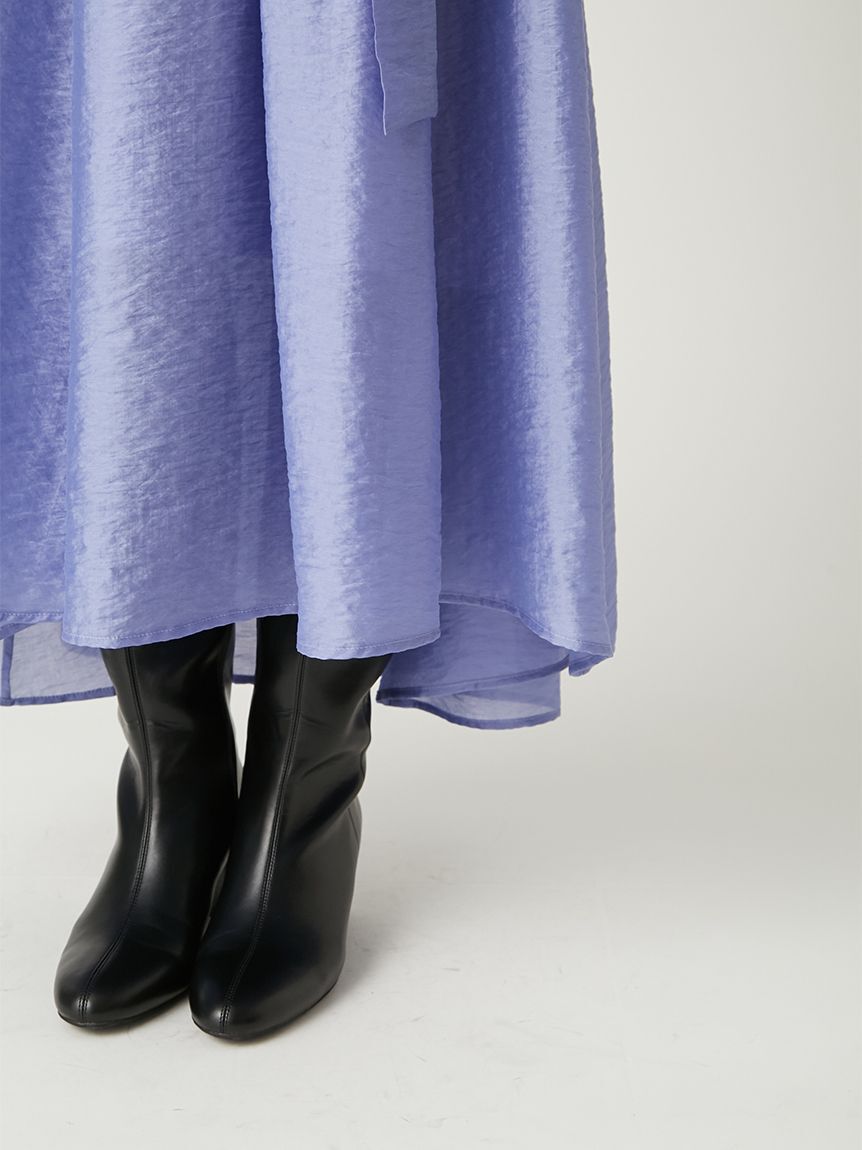 FRAY I.D「セミシアークリアラインワンピース」|ワンピース|