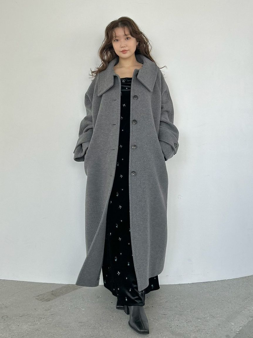 FRAY I.D バルマカーンコート IVR バルマカンロングコート（FRAY I.D）｜ルミネのファッション通販