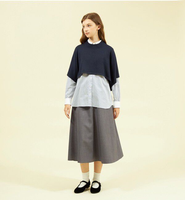 MACKINTOSH PHILOSOPHY「ケープコンビニット」|ニット・セーター|