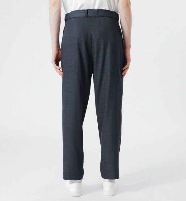  「ベルテッド デニムスラックス」|スラックス|