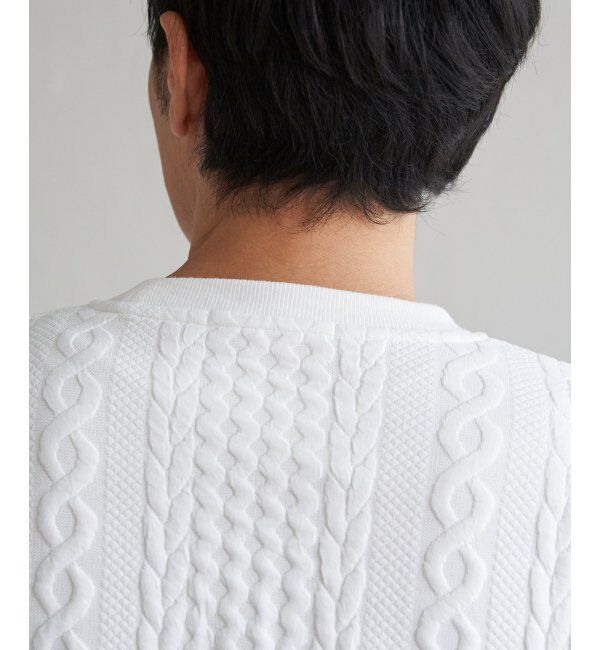 ikka「フクレジャカードクルーネックプルオーバー」|パーカー|