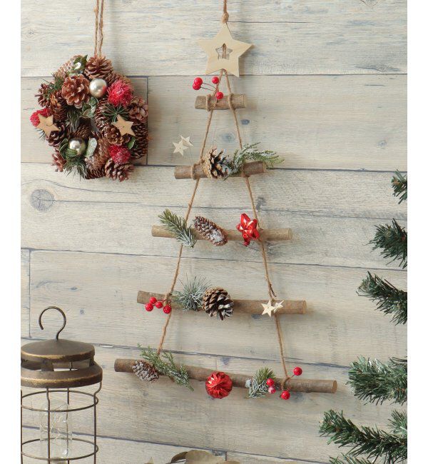 Lbc with Life「ウッドデコレーションツリーハンガー 24」|その他|