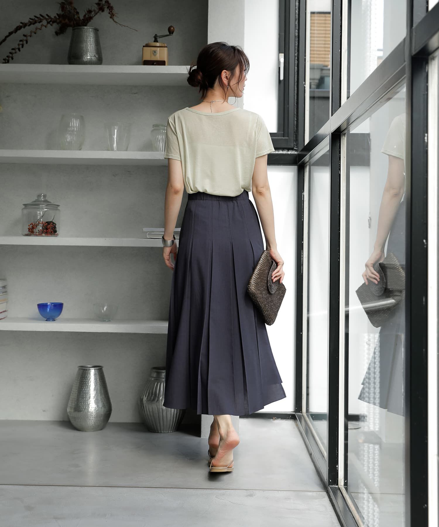 STYLE DELI「少し透けるテロテロTシャツ」|Tシャツ・カットソー|