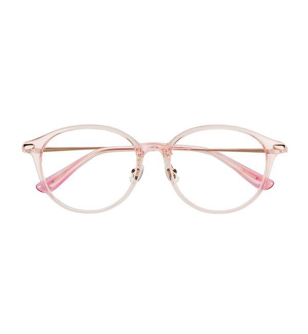  「ボストン型 メガネ｜クリアカラー｜伊達メガネ 度付きメガネ｜ユニセックス  レンズ交換券付」|メガネ|