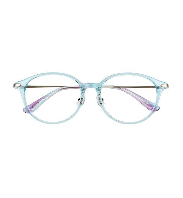  「ボストン型 メガネ｜クリアカラー｜伊達メガネ 度付きメガネ｜ユニセックス  レンズ交換券付」|メガネ|