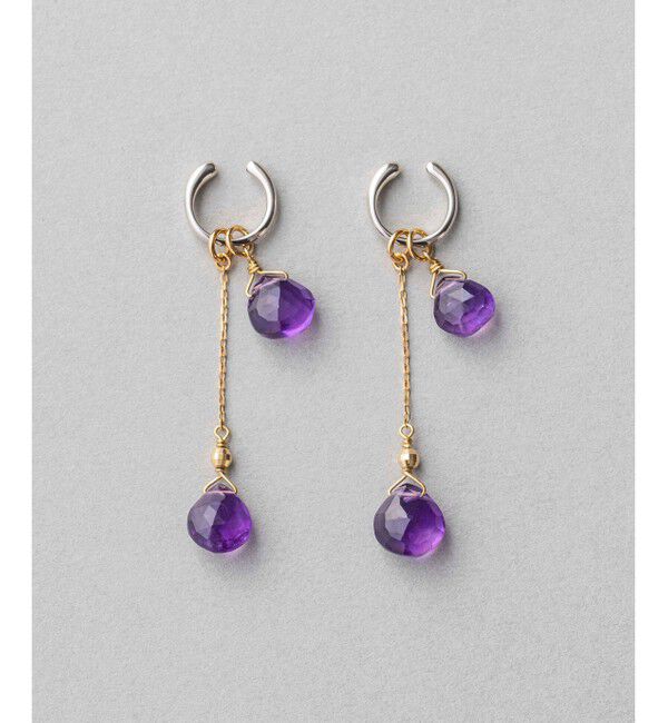 ete「ナチュラルストーン イヤリング」|イヤリング|A