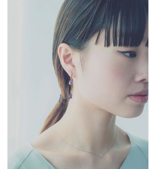 ete「ナチュラルストーン イヤリング」|イヤリング|