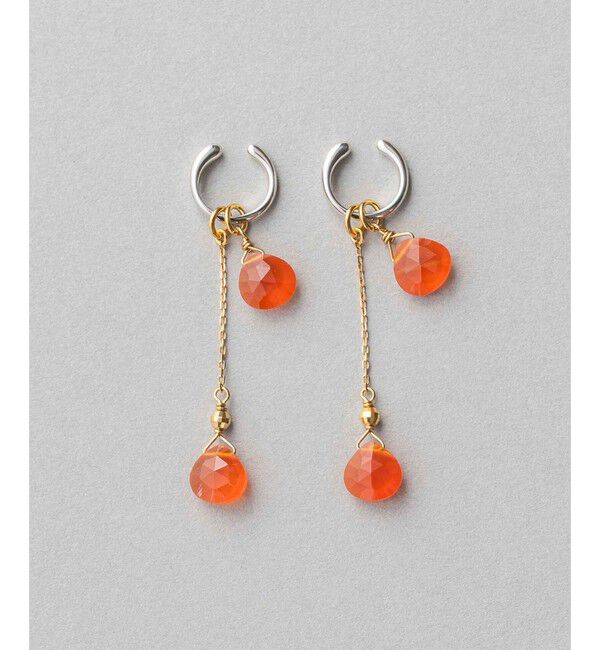 ete「ナチュラルストーン イヤリング」|イヤリング|C