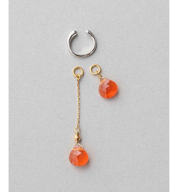 ete「ナチュラルストーン イヤリング」|イヤリング|