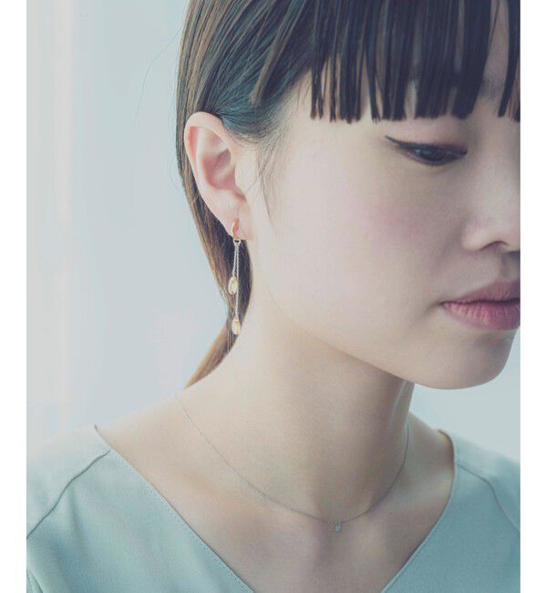 ete「ナチュラルストーン イヤリング」|イヤリング|