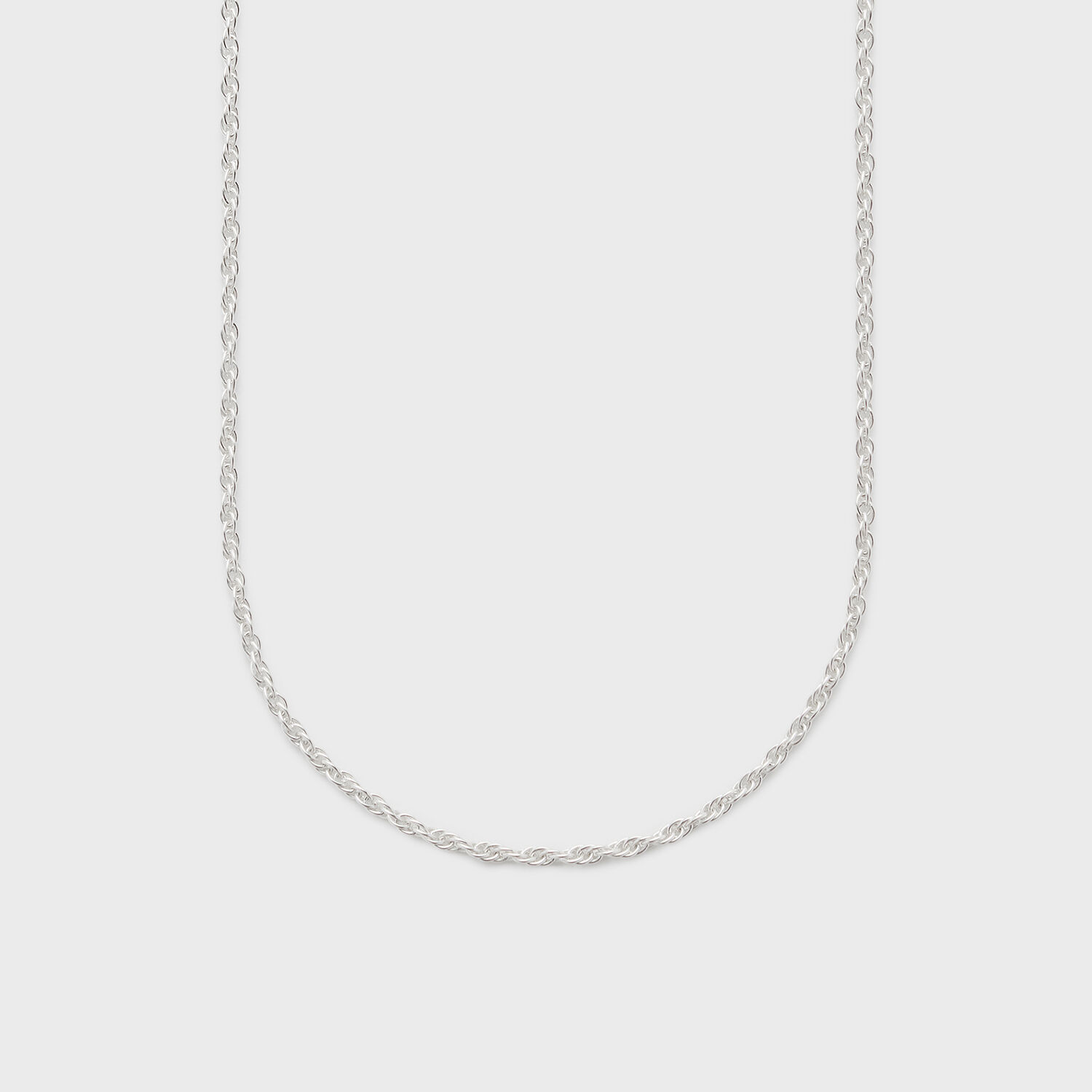 NOJESS「シルバーネックレス（50cm）」|ネックレス|シルバー