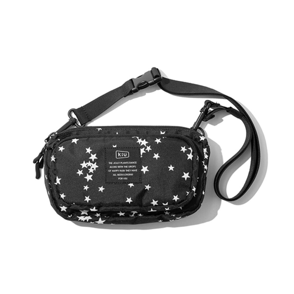 KiU「ショルダーバッグ レディース 斜めがけ 通販 メンズ かっこいい ブランド KIU 小さめ 撥水」|ショルダー・メッセンジャー|ブラック1